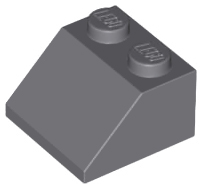 Slope 45 2 x 2, 3039 Dark Bluish Gray N