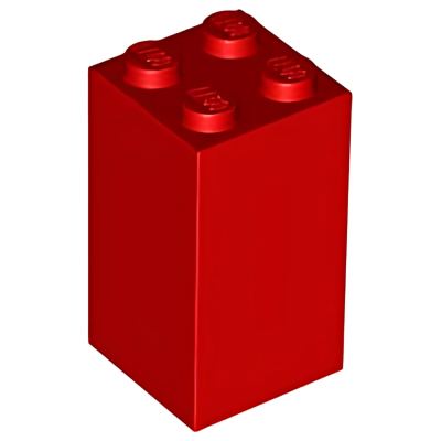 Деталь Lego Brick 2 x 2 x 3 30145 Red U
