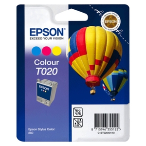 Картридж Epson T020 Colour C13T02040110