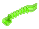 Projectile Launcher Part, Hero Factory Zamor Sphere Launcher - Bottom Half with Axle Hole 1 x 7, 98564 Trans-Bright Green U