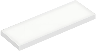 Деталь LEGO Lego Tile 2 x 6 69729 White (6332042) N