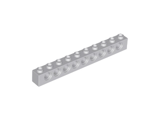 Lego Technic, Brick 1 x 10 with Holes 2730
