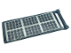 Flag 7 x 3 with Bar Handle with Solar Panels Pattern (Sticker) - Set 60227, 30292pb051