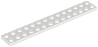 Plate 2 x 14, 91988 White N