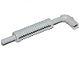 Vehicle, Exhaust Pipe with Technic Pin, Flat End with Squared Pin Hole, 65571  