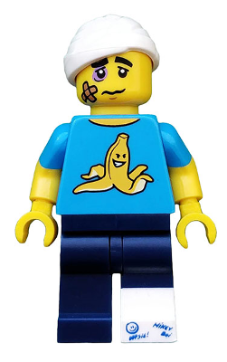 Минифигурка LEGO 71011 Clumsy Guy col15-4 U