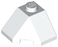 Wedge 2 x 2 (Slope 45 Corner), 13548 White U