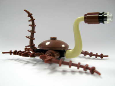 Минифигурка Lego Star Wars Dianoga with Tan Neck - Brick Built dianoga