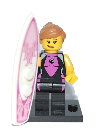 Минифигурка LEGO 8804 Surfer Girl col04-5