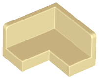 Panel 2 x 2 x 1 Corner, 91501 Tan U