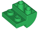 Slope, Curved 2 x 2 Inverted with 2 Recessed Studs, 1750  