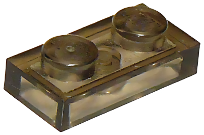 Деталь LEGO Plate 1 x 2 3023 Trans-Brown U