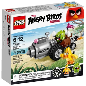 Конструктор LEGO The Angry Birds Movie 75821 Побег Свинки на авто