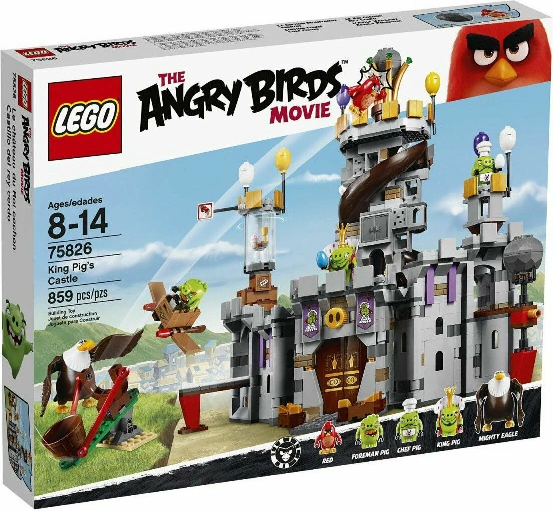 Конструктор LEGO The Angry Birds Movie 75826 Замок короля Свинок в магазине  Shop-device