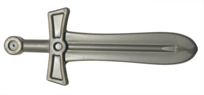 Duplo Utensil Sword - Broadsword, 16600 Flat Silver U