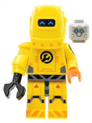 Минифигурка LEGO Robot Repair Tech, Series 22 (Minifigure Only without Stand and Accessories) col386