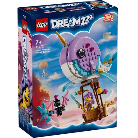 Конструктор LEGO DREAMZzz 71472 Воздушный шар Нарвал Иззи