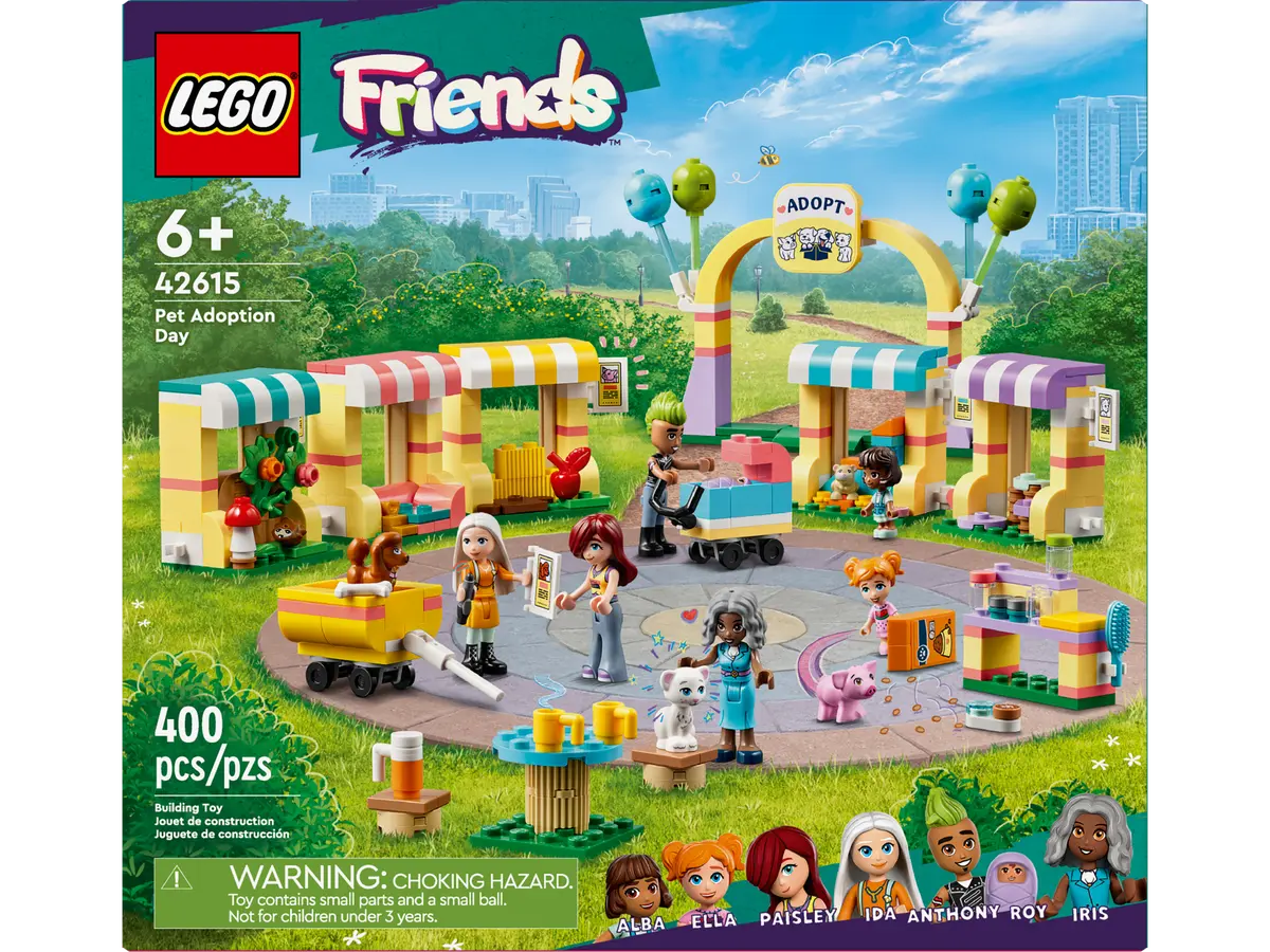 Конструктор LEGO Friends 42615 День усыновления домашних животных