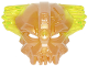 Bionicle Mask of Control with Marbled Trans-Neon Green Pattern, 25532pb01
