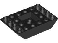Slope, Inverted 45 6 x 4 Double with Recessed Center, 30183 Black U