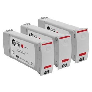 HP 771 Red 3-pack