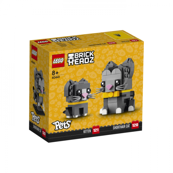 Сувенирный набор LEGO BrickHeadz 40441 Короткошёрстные коты