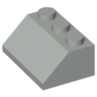 Slope 45 2 x 3, 3038 Light Gray U