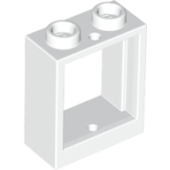 Window 1 x 2 x 2 Flat Front, 60592 White N
