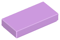 Tile 1 x 2, 3069 Medium Lavender U