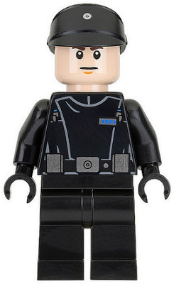 Минифигурка Lego Imperial Non-Commissioned Officer (Lieutenant / Security, Stormtrooper Captain) sw0774