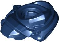 Minifigure Armor Shoulder Pad and Wrap with Scabbard for 2 Katanas, 2188 Dark Blue U