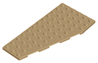 Wedge, Plate 12 x 6 Left, 30355 Dark Tan U