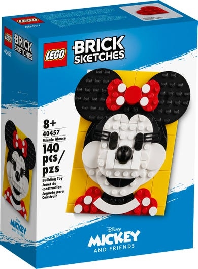 Конструктор LEGO Brick Sketches 40457 Минни Маус