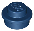 Plate, Round 1 x 1, 4073 Dark Blue U