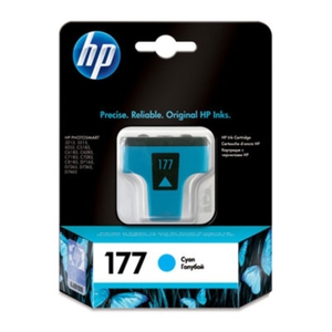 Картридж HP 177 Cyan голубой оригинальный C8771HE