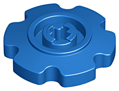 Деталь LEGO Technic Tread Sprocket Wheel Small 57520 (75903) Blue U