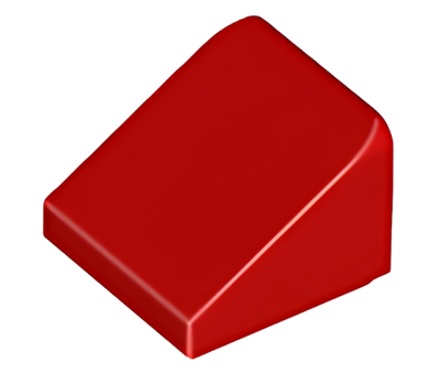 Деталь LEGO Slope 30 1 x 1 x 2/3 54200 Red N