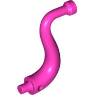 Elephant Tail / Trunk with Bar End - Long Straight Tip, 80497 Dark Pink U