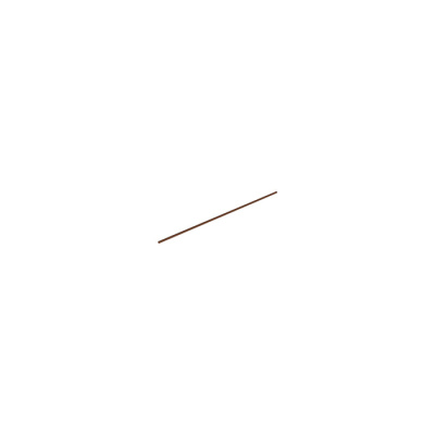 Hose, Rigid 3mm D. 28L / 22.4cm, 75c28 Reddish Brown N