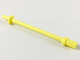 Bar 8L with Stop Rings and Pin (Technic, Figure Accessory Ski Pole) - Flat End, 2714b