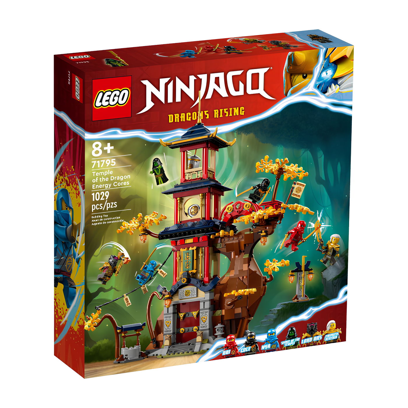 Конструктор <b>LEGO</b> <b>Ninjago</b> 71795 Храм энергетических ядер дракона, <b>Lego</b>, 7179...