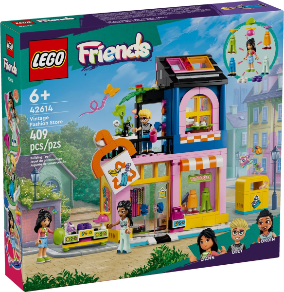 Конструктор LEGO Friends 42614 Магазин винтажной моды