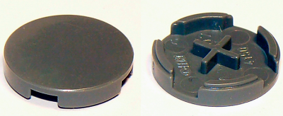 Tile, Round 2 x 2, 4150 Dark Bluish Gray N