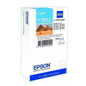 Картридж Epson T7012 XXL Cyan Голубой C13T70124010