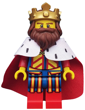 Минифигурка Lego  Classic King, Series 13 (Minifigure Only without Stand and Accessories) col195