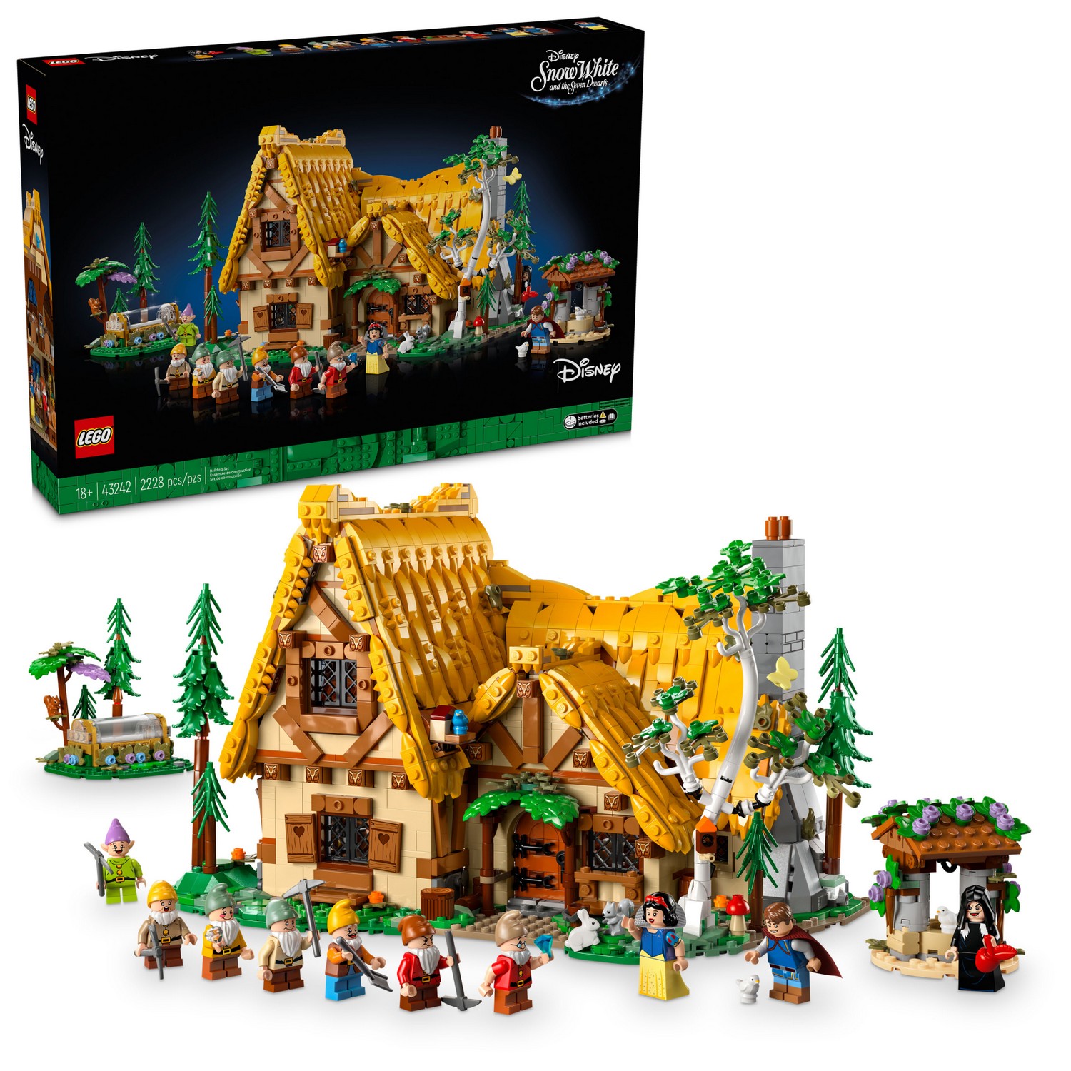 Конструктор LEGO Disney 43242 Домик Белоснежки и семи гномов в магазине  Shop-device