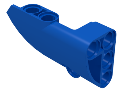 Technic, Panel Fairing # 1 Small Smooth Short, Side A, 87080 Blue N