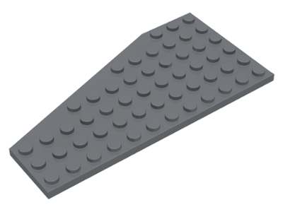 Wedge, Plate 12 x 6 Right, 30356 Dark Bluish Gray U