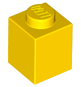 Brick 1 x 1, 3005 Yellow N