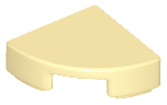 Tile, Round 1 x 1 Quarter, 25269 Tan N